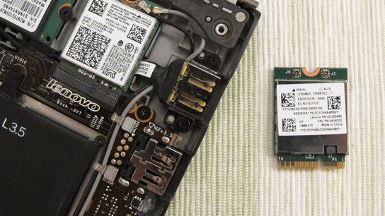 Replace the problematic Broadcom Wi-Fi module with an Intel model