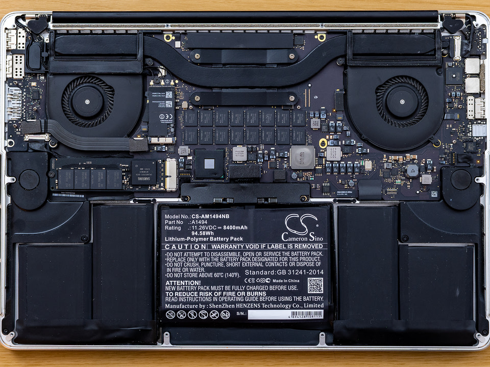 I replaced the aging battery on my MacBook Pro