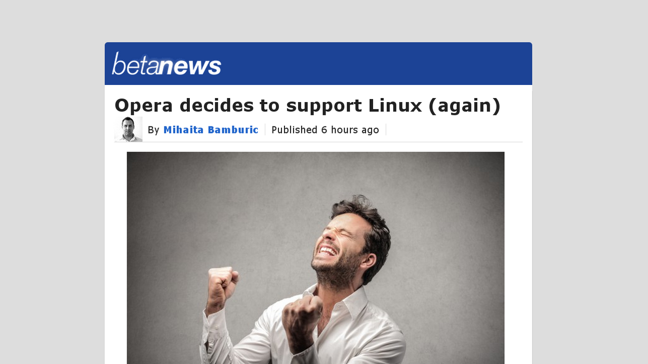 Linux again. Linux again