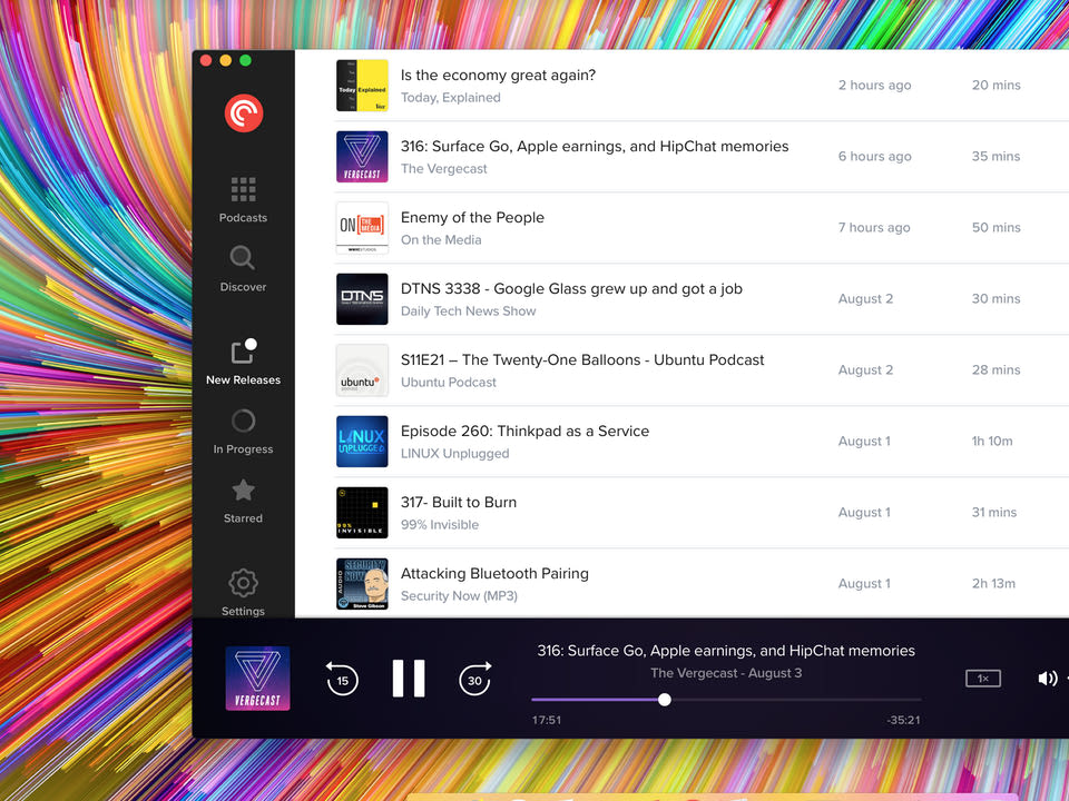 Pocket Casts’ desktop apps are okay