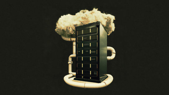 A Steam powered server rack.