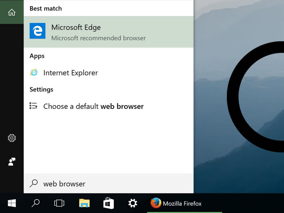 Search results in Windows 10 limited to exact matches and promotions