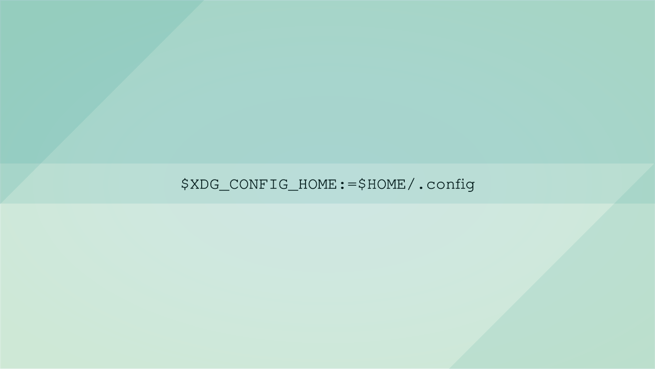 XDG Base Directory shell scripting tutorial Ctrl blog