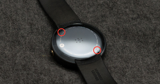 Moto 360 cracked back