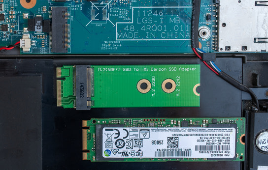 Lenovo ThinkPad X1 Carbon SSD Adapter
