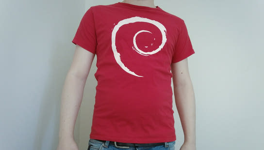 Debian T-shirt